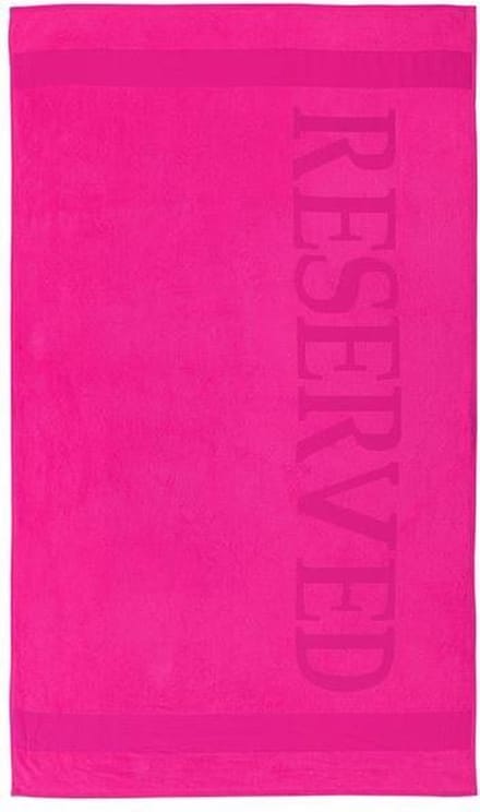 Reserved - Strandlaken - 100x180 cm - Roze