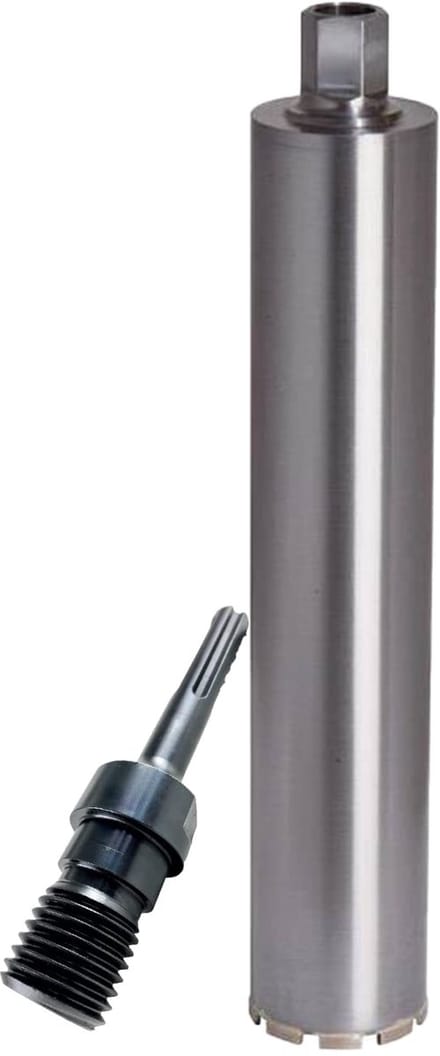Diamant Boor - Kernboor SDS Max - Beton Boren - 9 mm Daksegment - 62 mm x 500 mm