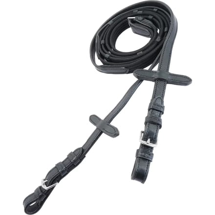 Leren teugels Kieffer Ultrasoft Economy with chrome buckles