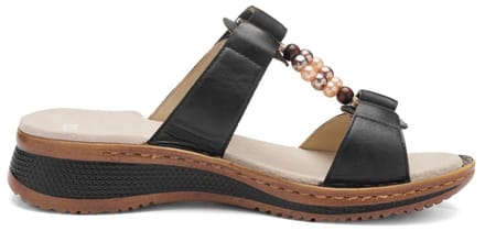 Ara Hawaii - dames sandaal - Zwart - maat 39 (EU) 6 (UK)