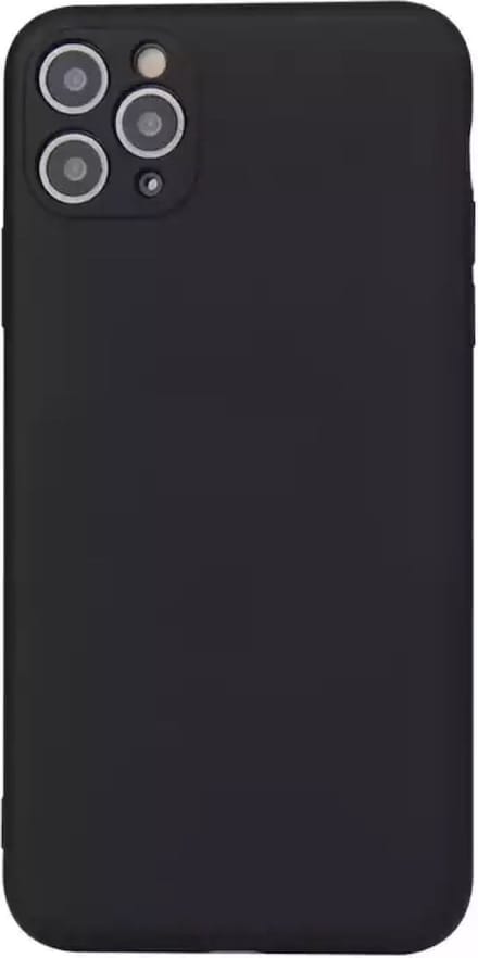 TPU back cover Geschikt voor Apple iPhone 11 Pro Max - Zwart hoesje