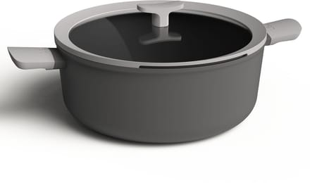 Kookpot met deksel Shadow 28 cm - Grijs - PFAS-vrij