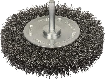 Bosch wire wheel brush - for metal