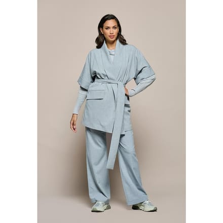 Roseline Blazer Lichtgrijs