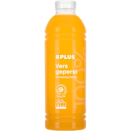 100% zelf geperst sinaasappelsap