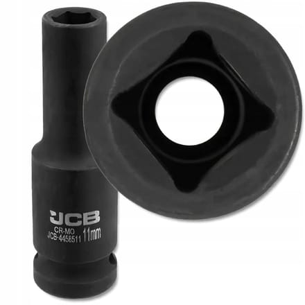 JCB - Nasadeksleutel Serie - 6-kant - 11mm - 1/2" Drive