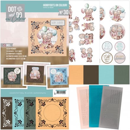 Dot and Do on Colour 30 - Yvonne Creations - Young at Heart