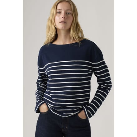 Levi's Marin Striped Top Taglia: S | Maglie a manica lunga Outlet | Donna