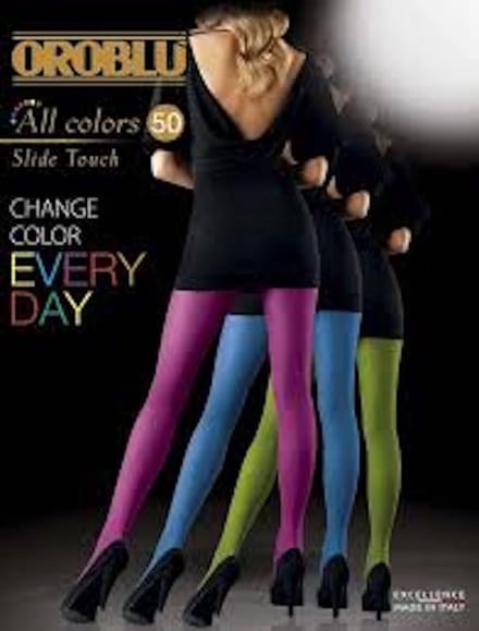 Oroblu all colors 50 opaque panty maat 36/40 (yellow 4)