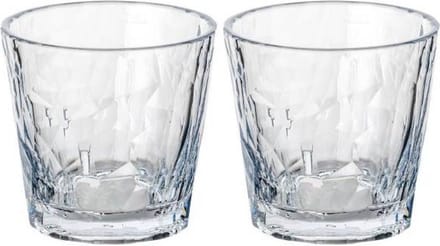 Koziol - Club No.22 - Superglas - 250ml - water glas - Set van 2