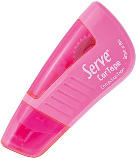 Correctieroller voor nauwkeurig wissen met zoete roze accent