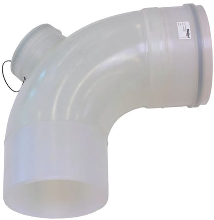 Vaillant Bocht 87 Gr 250 mm PP met revisieopening, 0020145529