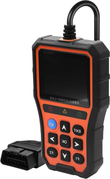 OBD2 Autoscanner - Codelezer Diagnosegereedschap - Motor Diagnostiek - IPS Kleurenscherm - 2.8 Inch - Zwart