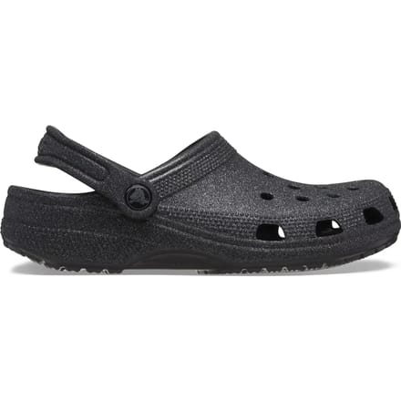 Crocs - Classic Glitter Clogs Black - Maat 38-39