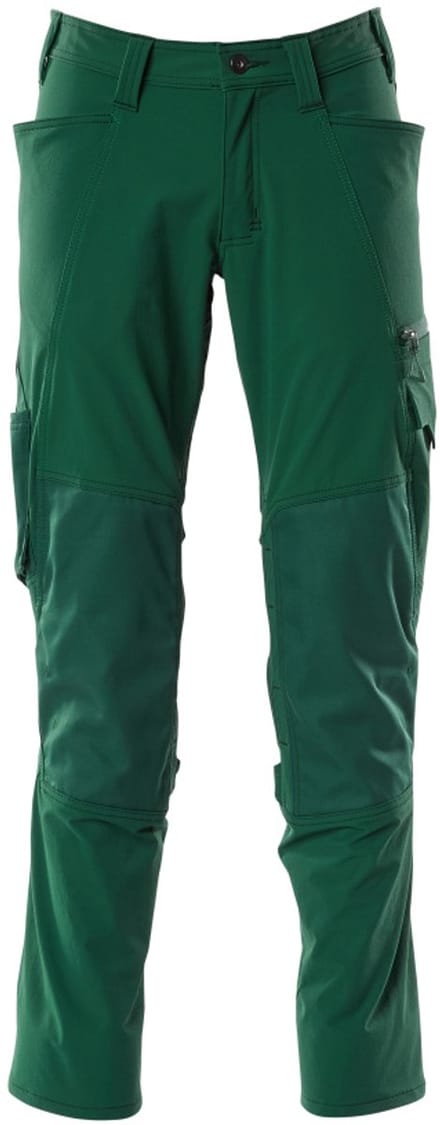 Mascot Accelerate Broek met kniezakken 18479-311 - Groen - C68 - 82