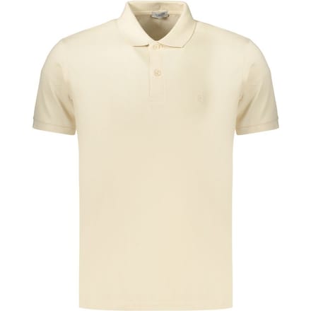 Coveri Beweegbare Beige Katoenen Heren Polo