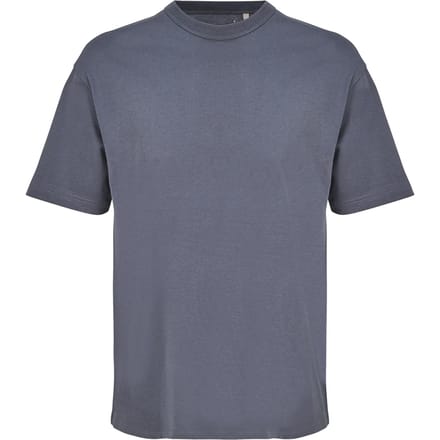 SOLS Heren Boxy Organic Oversized T-shirt (Muisgrijs)