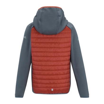 Regatta Andreson Hybride Jas voor kinderen (Donkere storm/Brick)