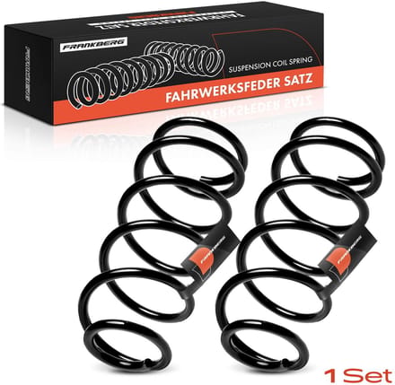 Frankberg 2x Verenfeder Achteras voor Mazda 6 Sedan GG 18L