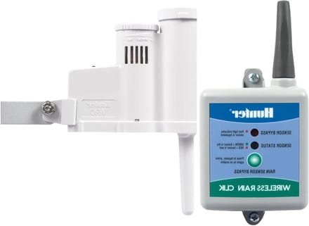 Draadloze Regen Sensor - Regenmelder - Automatische Sproeiuitschakeling - Snelle Reactie - 12.7 x 17.78 x 25.4 cm - Grijs