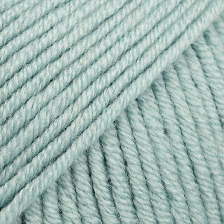DROPS Merino Extra Fine Uni Colour - 15 lichtgrijs/groen - Wol Garen