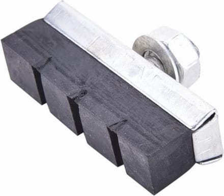 remblokken knijprem 40 x 11 mm zwart 2 stuks