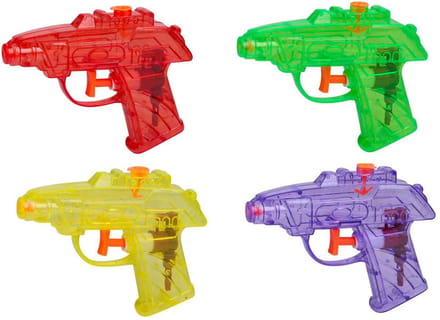 Watergun 4pcs 11.5cm PS/PP
