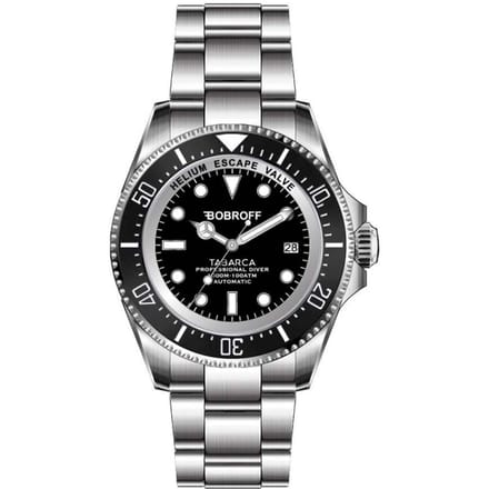 Bobroff Tabarca BF0001 | 100 ATM Stainless Steel 44MM