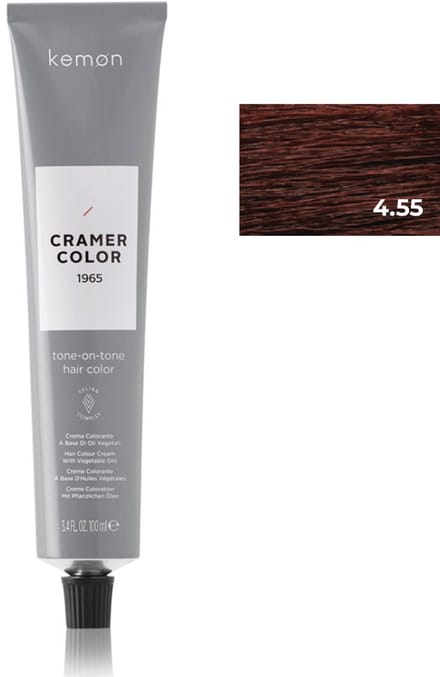 Kemon Cramer Tot 4.55 Deep Red Brown 100Ml V2