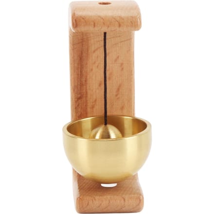 Rappel de cloche d'entrée Hêtre Laiton Porte à ventouse Sonnette de porte de commerçant Ornement suspendu pour pièce