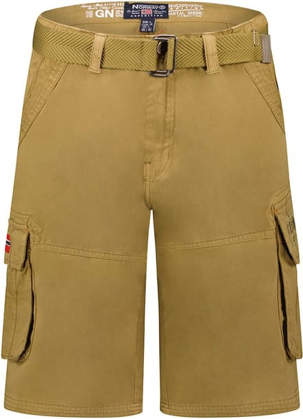 Heren Korte Broek Zakken Geographical Norway Pionec Mastic - M