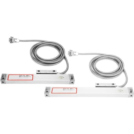 2 PCS Encodeur Linéaire Course 0100mm 0200mm pour JCS9002AEJCS9003AE Affichage Numérique white