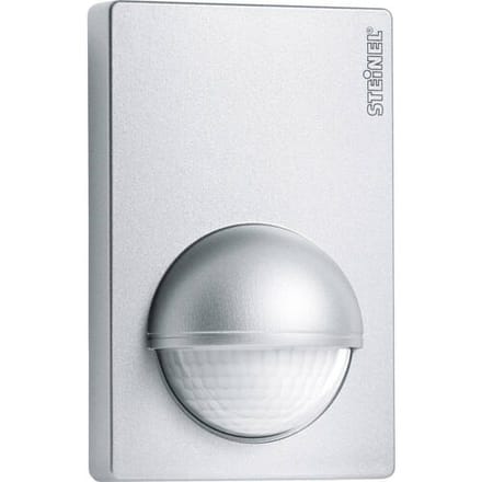 Steinel 603618 PIR-bewegingsmelder Wand 180 ° Relais Zilver IP54