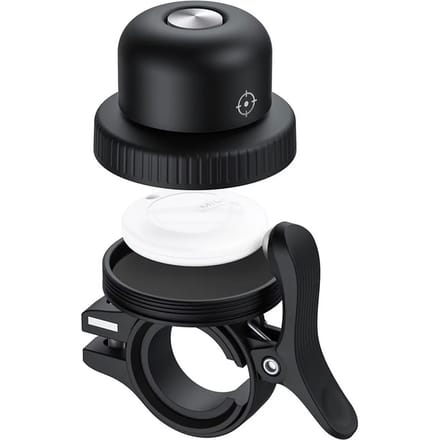 MiLi MiBell - Apple Find My - Fiets tracker - Bluetooth Tracker - Anti-Diefstal - Fietsbel inclusief tracker Zwart