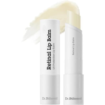 [Dr.Different] Retinal Lip Balm (2 Colors) SPF 11 4g CLEAR white