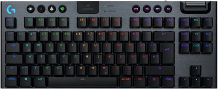 Logitech G G915 X LIGHTSPEED toetsenbord Gamen USB + RF Wireless + Bluetooth QWERTZ Duits Zwart