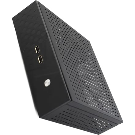 Desktop Computerbehuizing Goede Warmteafvoer Exquise Compacte Zwarte Mini HTPC-behuizing voor Thuisvideo black