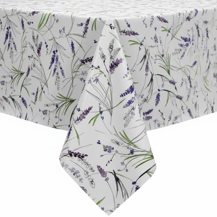 Protecttable - Tafelzeil Lavanda 140x250cm - Tafelkleed Afwasbaar - Kunststof