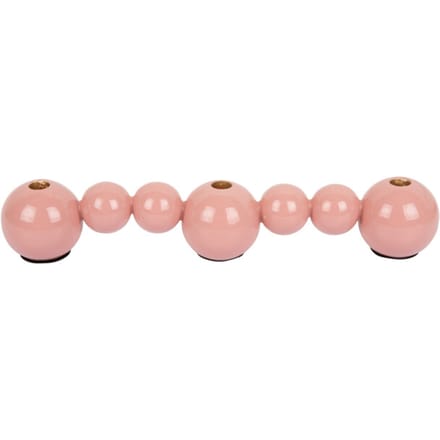 Present Time Kandelaar Bubbles Straight - Roze - 41x7x7cm - Scandinavisch - IJzer
