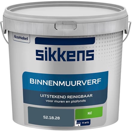 Sikkens - Binnenmuurverf Mat - S2.18.28 - Mengverf - 5 L