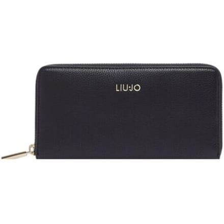 LIU JO portemonnee Caliwen ECS Zip Around Wallet Nero zwart
