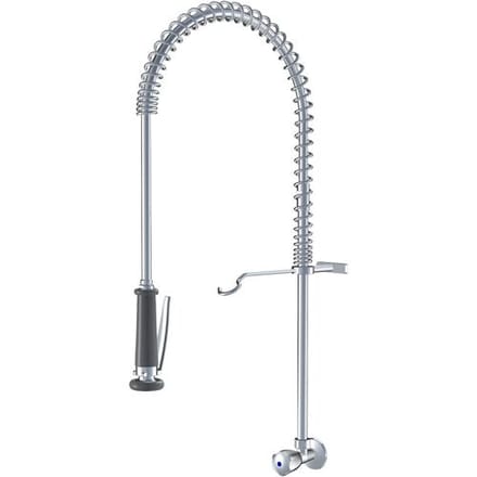 KWC Gastro wall valve with dishwashing spray for professional kitchen K.24.40.70.000C34