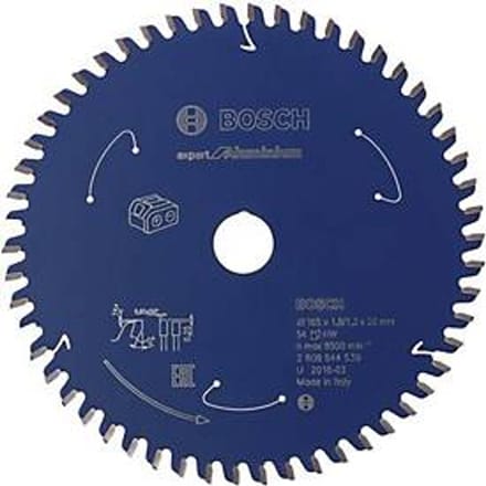 Cirkelzaagblad AD 165 mm Z.54 HLTCG, boring 20 mm, zaagbreedte 1,8 mm, hardmetaal, BOSCH