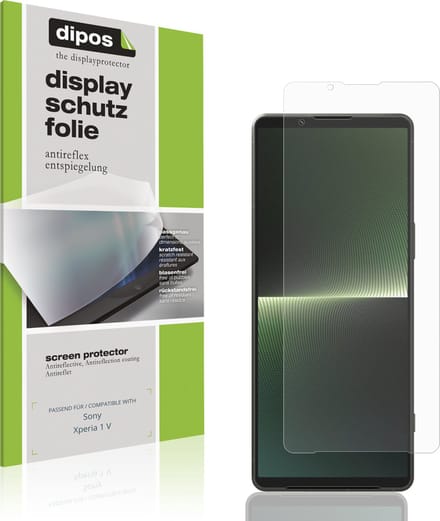 dipos – 4x Matte Beschermfolie geschikt voor Sony Xperia 1 V | Krasbestendige & antireflecterende Screenprotector Ultra-Thin