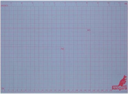 Kangaro professionele snijmat  A4 300x220x3mm ( zelfherstellend )
