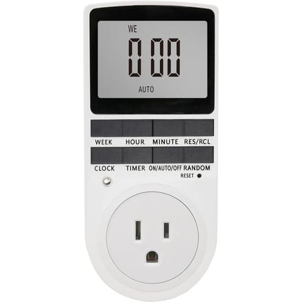Digitale tijdschakelaaraansluiting Digitale elektronische tijdschakelaar LCD-display Plug-in programmeerbare tijd US Plug