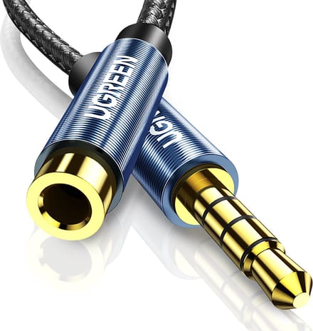 Ugreen - 3,5 - mm mini-jack adapter 1m blauw - (AV118)