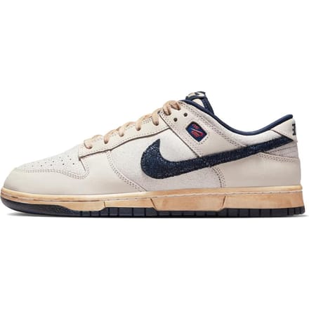 Stranger Things x Nike Dunk Low Phantom Unisex Sneakers Grijs Midnight-Navy College-Grijs IH6766-001 41