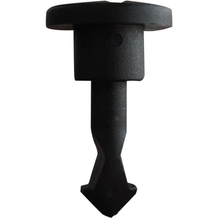 Lot de 10 clips d'insertion, type de retenue à vis, nylon noir pour VW