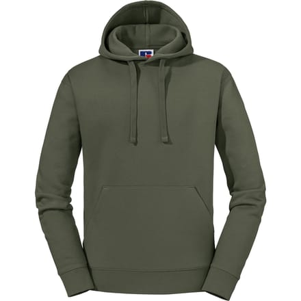 Russell Heren Authentieke Hoodie (Olijf)
